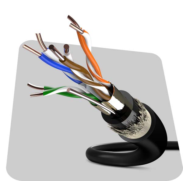 CAT6 FTP DJ GY OUTDOOR